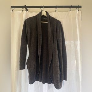 Barefoot Dreams Circle Cardigan Gray